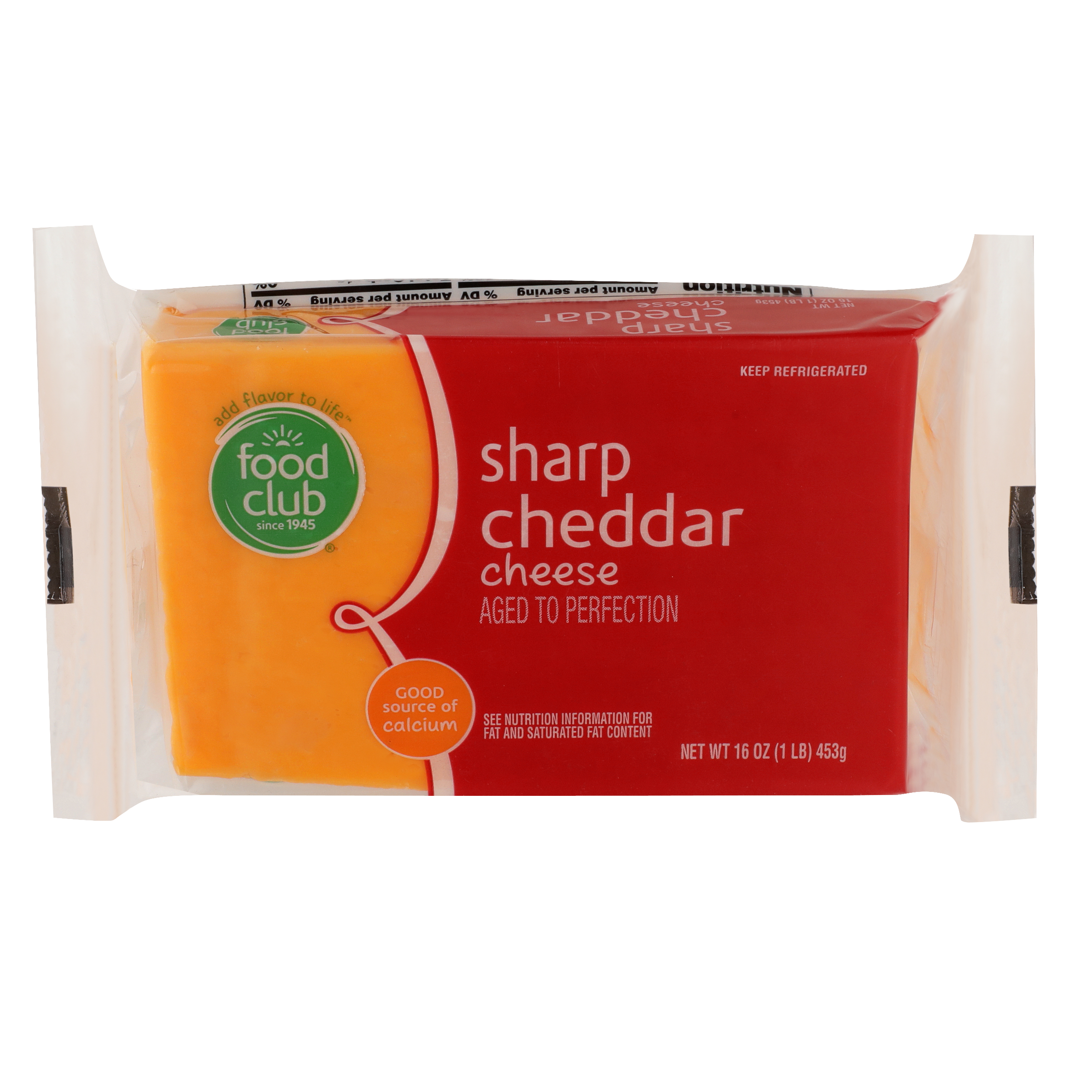 Sharp Cheddar Cheese - SmartLabel™