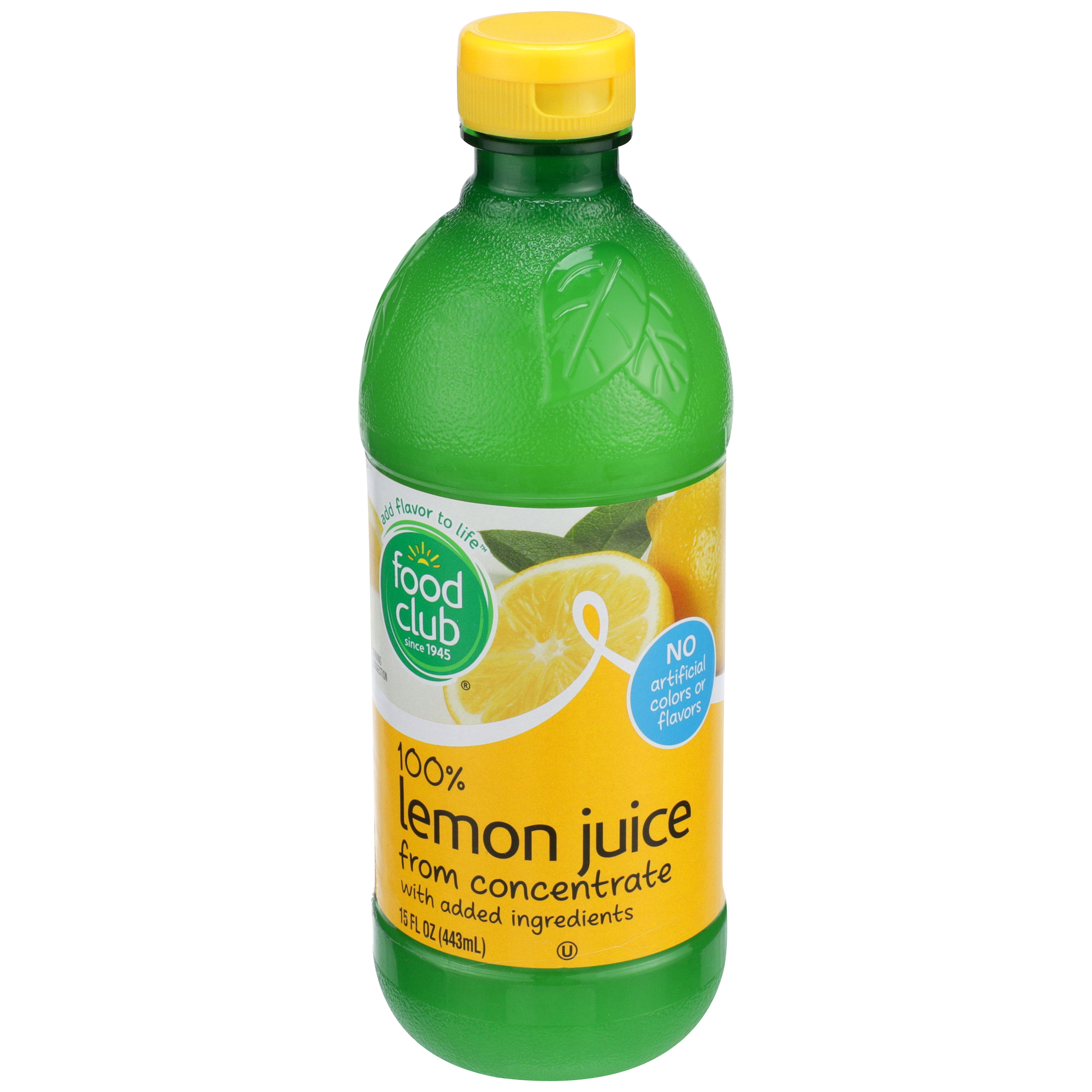 100% Lemon Juice - SmartLabel™