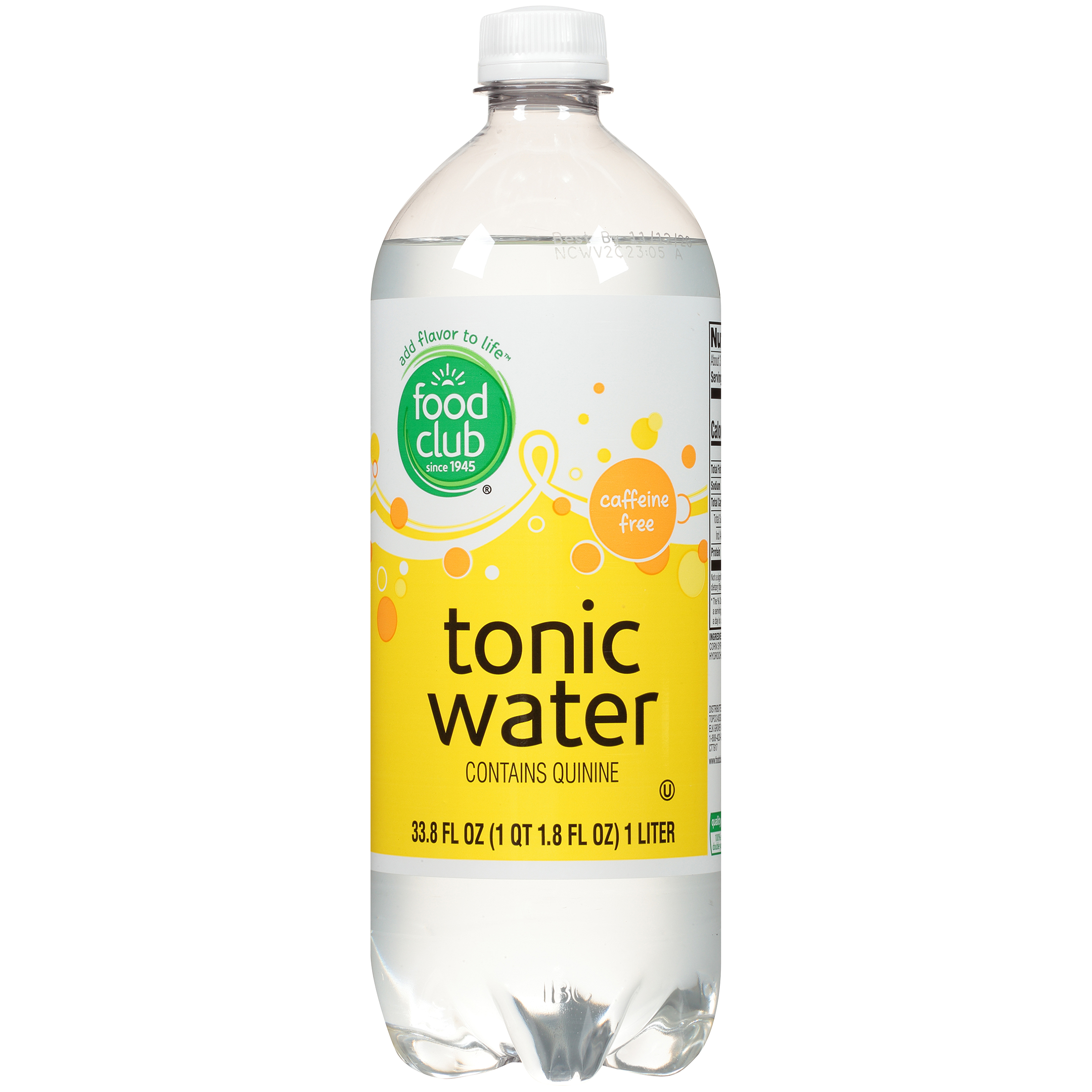 Tonic Water - SmartLabel™